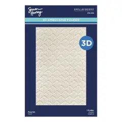 Spellbinders 3D Embossing Folder By Simon Hurley-Flourish, Birthday Bash