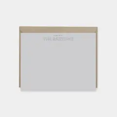 Outline Type Note Cards III