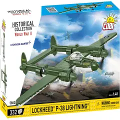 COBI Historical Collection WWII Lockheed&reg; P-38 LIGHTNING&reg; Plane