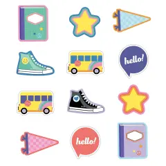 We Stick Hello School Cutouts Together