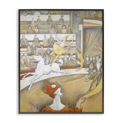 Stupell Industries Classic Seurat Circus Framed Giclee Wall Art Design by one1000paintings
