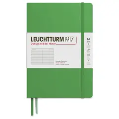 Leuchtturm1917 Ruled Hardbound Notebook - Spring Leaf, 5-3/4" x 8-1/4"