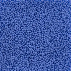 John Bead 11/0 Opaque Dyed Solgel Czech Glass Seed Beads, 250g Purple
