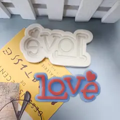 Love Silicone Mold #1