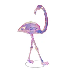 Prismatic Iridescent 36" Flamingo - Margarita