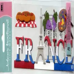 Jolee's Boutique France Dimensional Stickers