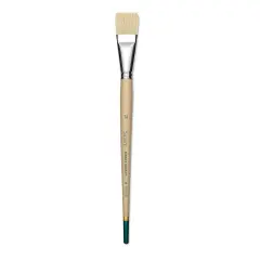 Robert Simmons Signet Bristle Brush - Broad, Long Handle, Size 14