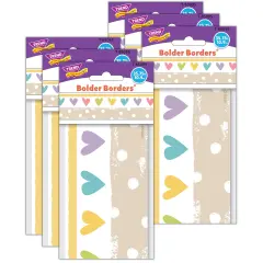 Take Heart Bolder Borders&reg;, 35.75 Feet Per Pack, 6 Packs