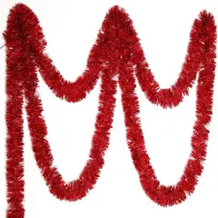 25 Feet Metallic Twist Garland Sparkly Foil Streamer for Party Decorations