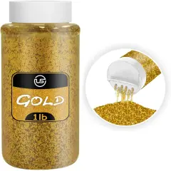 Gold Glitter Bulk Fine Glitter for Crafts