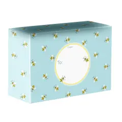 Pack/6: Honey Bees Theme Mailing Box - 9-1/2 x 4 x 6-1/2"