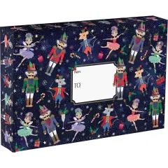 Pack/6: Nutcracker Ballet Theme Mailing Box - 18 x 3 x 12"