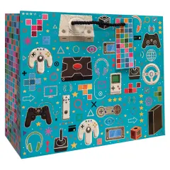 Pack/6: Gamer's World Gift Bag - 12-1/2 x 5 x 10"