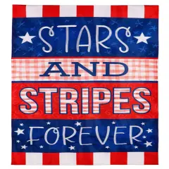 Stars and Stripes Forever Banner 2 Sided Flag