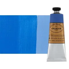 Charvin Extra Fine Oil Paints Cerulean Blue Hue - 60, 120, 150