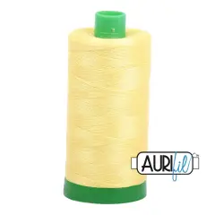 Lemon (2115) | 40wt Large Spool (1000M / 1094Y) | Aurifil Thread