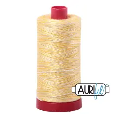 Lemon Ice - Variegated (3910) | 12wt Large Spool (325M / 356Y) | Aurifil Thread