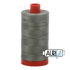 Military Green (5019) | 50wt Large Spool (1300M / 1422Y) | Aurifil Thread