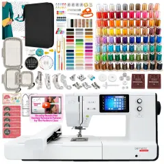 Bernette B79 Sewing & Embroidery Machine with 123 Spools & 200+ Accessories