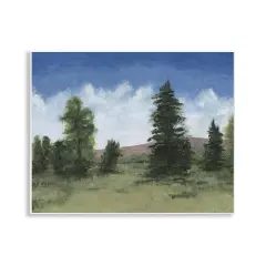 Stupell Industries Looming Trees Rural Landscape Wall Plaque By Michael Willett