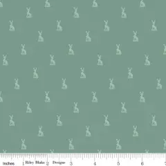 Austen Family Crest in Green (c16532-green) | Emma | Riley Blake Designs | Riley Blake