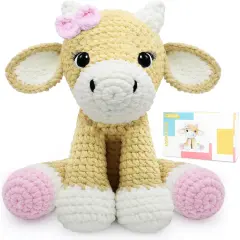 Crochet Animal Kit Cow