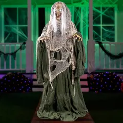 67" Halloween Animatronics Witch Decorations