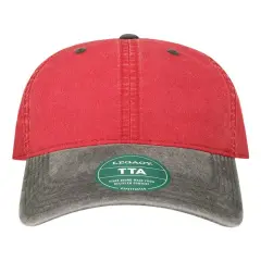 LEGACY&reg; Terra Twill Cap Wthrd Red/Cinder