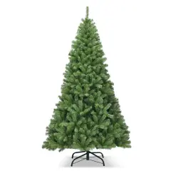 Premium Artificial Hinged PVC Christmas Tree with Metal Stand