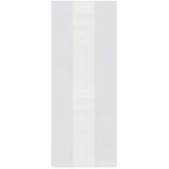 Plymor 6" x 4" x 15" (Pack of 100), 1 Mil Gusseted Plastic Bags