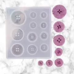 Button Silicone Mold 2