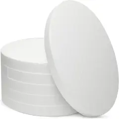 6-Pack 12x12-Inch White Round Floral Foam Circles