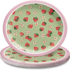 Strawberry Shortcake 7" Plates 8ct