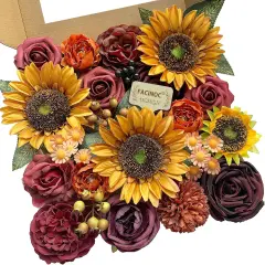 Fall Fake Sunflower Bouquet