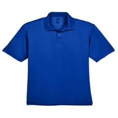 UltraClub&reg; Men's Cool & Dry Sport Performance Interlock Polo Royal