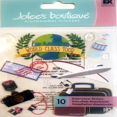 Jolee's Boutique Air Travel Dimensional Stickers