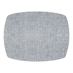 Linen Style Placemat with Rounded Corners MInt Green