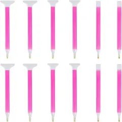 Set of 12 Diamond Painting Pen with 3 Drill Size 5D Diamond Embroidery Pen Correction Pen
