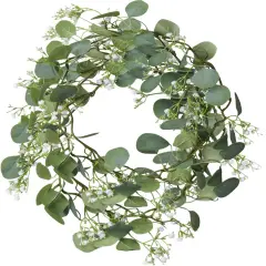 Artificial Eucalyptus Garland 4 Pack, Spring Faux Babys Breath Flowers Gypsophila Vine 5.57Ft, Real Touch Hanging for Wedding Arch Party Home Decor DIY
