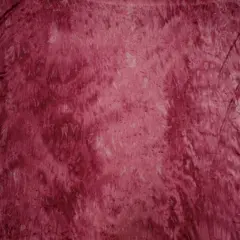 1 Yard Burgundy Crushed Velour Tie Dye Fabric Plush 58/60" Wide Velvet for Crafts, Backdrops & Fashion