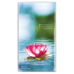 Inspiration | 2026-2027 3.5 x 6.5 Inch Two Year Monthly Pocket Planner Calendar