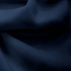 1 Yard Navy CVC Velour Apparel Fabric, 58/60&Prime; Wide, Cotton Polyester Blend