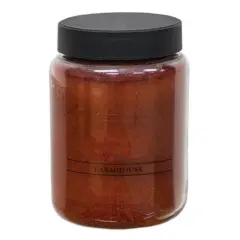 26 Ounce Orange Paraffin Jar Candle with Sweet and Spicy Scent Ideal for Seasonal Decor