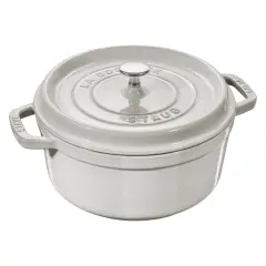 STAUB Cast Iron 7-qt Round Cocotte