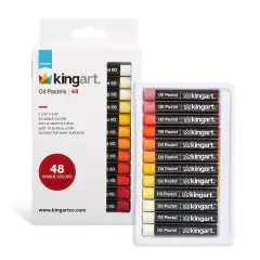 KINGART&reg; Oil Pastels 48 pc