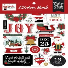 Echo Park Sticker Book-Santa Claus