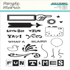 Fun Time Photopolymer Stamps-Best Day
