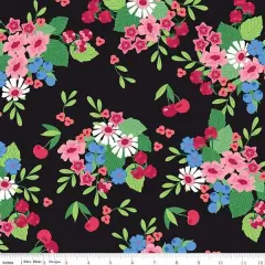 Main in Black (c16180-black) | Cloudburst | Jill Finley | Riley Blake