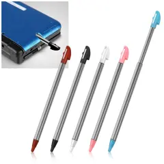 Insten 5-Piece Retractable Stylus for Nintendo 3DS XL Multicolor