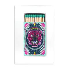 Stupell Industries Tiger Glam Brand Matches Wall Plaque By Amanda Greenwood